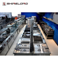 Hotel Catering Equipment American Style Stainless Steel Restaurant Kitchen Equipment